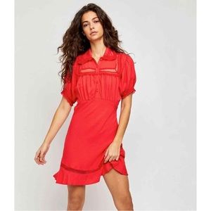 Free People Warm Glow Mini Dress